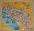 JUGOSLAVIJA. Mapa turystyczna 1989 rok W j. angiel