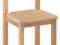 Herlag KRZESEŁKO drewniane 04028-002 bukowe