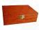 Pudełko zamykane P21o (21,3x16 cm) oranż