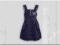 Mariquita Blue Velvet- welurowa sukienka cudo 134