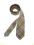 Krawat brązowy, beżowy - Nowa kolekcja - VISTULA