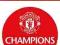 Manchester United Champions 12/13 - naklejka