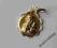 złota przywieszka pr.585 Matka Boska 0,7 gr Łódź