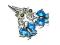 SREBRO kolczyki niebieskie motyle wkrętki cyrkonie
