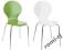 Krzesło kuchenne zielone limonka, białe Warszawa