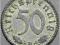 Niemcy, 50 reichspfennig, 1941 rok, D