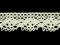 Koronka bawełniana Koronki 1m ecru 16mm c091