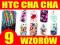 ETUI PLECKI PANEL OBUDOWA HTC CHA CHA CHACHA A810e