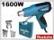 OPALARKA 1600W MAKITA HG5012K + DYSZE, GW + F.VAT