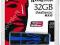 PENDRIVE KINGSTON 32GB R30 USB 3.0 70Mb/s F Nowy