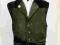 599*  FOLK skórzana kamizelka HAFT myśliwska 50