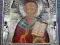 IKONA ŚWIĘTY MIKOŁAJ SRERBRO ROSJA 1880