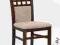 KRZESLO GERARD 3 DREWNO C.ORZECH STOL SALON  LOKAL