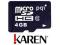 Micro Secure Digital (microSDHC) 4GB PQI adapterem