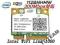 Intel Centrino Wireless-N 1000 b/g/n 2.4GHz GW FV
