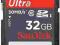 Karta SDHC 32GB Sandisk Ultra CL10 UHS-I FullHD fv