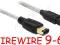 Kabel FireWire 9-6 FW IEEE 1394 Delock jakosc 2m