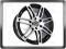 9161RS 17 5x112 Felgi Volkswagen VW Tiguan Phaeton