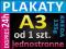 Plakaty A3 ŻYWE KOLORY kreda 135g EXPRES 24h
