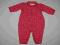 Pajacyk rampers dziewczęcy 3-6 m Adams