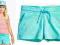 H&amp;M NOWE SPODENKI SZORTY BAWEŁNA TURKUS__140