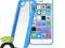 ETUI OBUDOWA PURO CLEAR COVER niebieska iPhone 5C