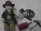 LEGO-INDIANA JONES broń,bicz,czaszka,torba......N