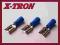[X-TRON]Konektor Izolowany Żeń.Niebi..4.8mm 10szt