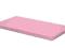 Materac piankowy pianka 90/40/6 kolor różowy