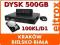 REJESTRATOR EASYCAM H.264 4 KANAŁY D1 500GB 6423D