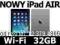 iPad AIR Wi-Fi 32GB nowyFOLIA wys0 w24 -GW SZAROŚĆ