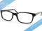 OKULARY OPRAWKI RETRO CZARNE BINOKL GRATISY WA-WA