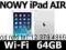 iPad AIR Wi-Fi 64GB nowyFOLIA wys0ZŁ w24H -SREBRNY