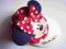 DISNEY MYSZKA MINNIE - CUDNA CZAPKA z MYSZKĄ