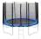 TRAMPOLINA OGRODOWA Z SIATKĄ I DRABINKĄ 305 CM