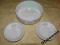 miseczka,podstawki - sygn. *BAUSCHER**porcelana