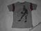 OLD NAVY szary T-shirt z koszykarzem 146