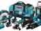 MAKITA ZESTAW COMBO LXT902 18V Li-Ion RADIO BMR10