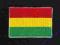 BOLIWIA flaga TERMO naszywka od MOTOHAFT Titicaca