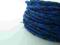 Nylon Soft 4mm BLUE TWIST - oplot peszel nylonowy