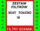 Zestaw Filtrów TOLEDO III 1,9 TDI 105 KM  FILTRY