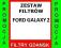 Zestaw Filtrów GALAXY 2 2,0TDCI 140 KM TANIE