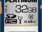Karta SDHC PLATINUM 32GB class10 90 MBs UHS-I WaWa