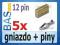 Gniazdo HU 12pin + piny _ 5 sztuk
