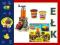 PLAY-DOH CIASTOLINA BUDOWA ŻWIROWNIA CHUCK 2 TUBY