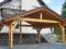 WIATA GARAŻOWA NA 2 AUTA. CARPORT, GARAŻ Z DREWNA.