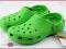 Klapki CROCS CAYMAN rozm 39/40 m6/w8 - 25cm green