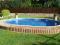 Basen Azuro 5,5x3,7x1,2m, akcesoria POZNAŃ