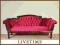 100STYLOWA KANAPA sofa Chesterfield mahoń 79213e