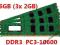 Pamięć DDR3 6GB (3x 2GB) PC3-10600 1333MHz CL9
